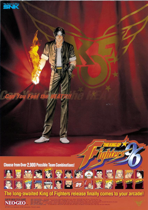 The King of Fighters '96 (set 1) MAME2003Plus Game Cover